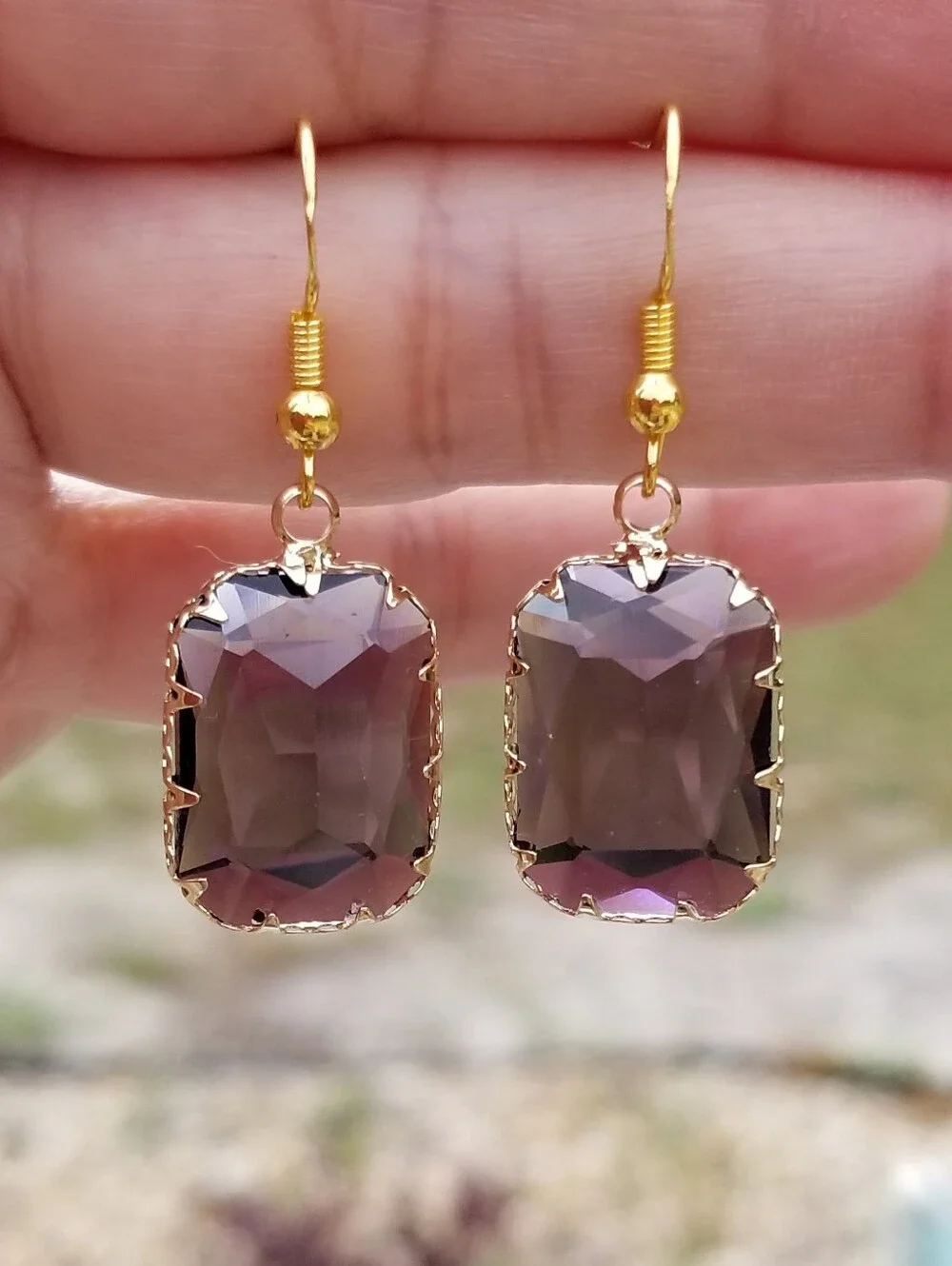 Handmade wear touch earrings